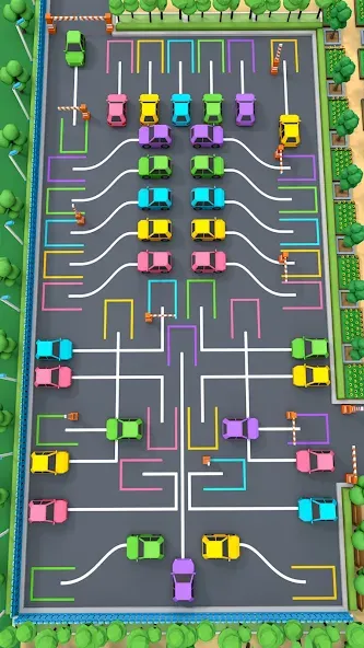 Скачать Parking Pro: Car Parking Games [MOD: безлимитные деньги и все машины открыты] — скриншот 2