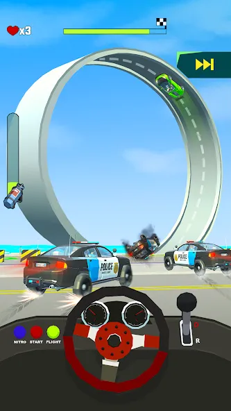 Crazy Rush 3D: Race Master [MOD: безлимитные деньги и всё открыто] (Бесплатно / APK) — скриншот 4