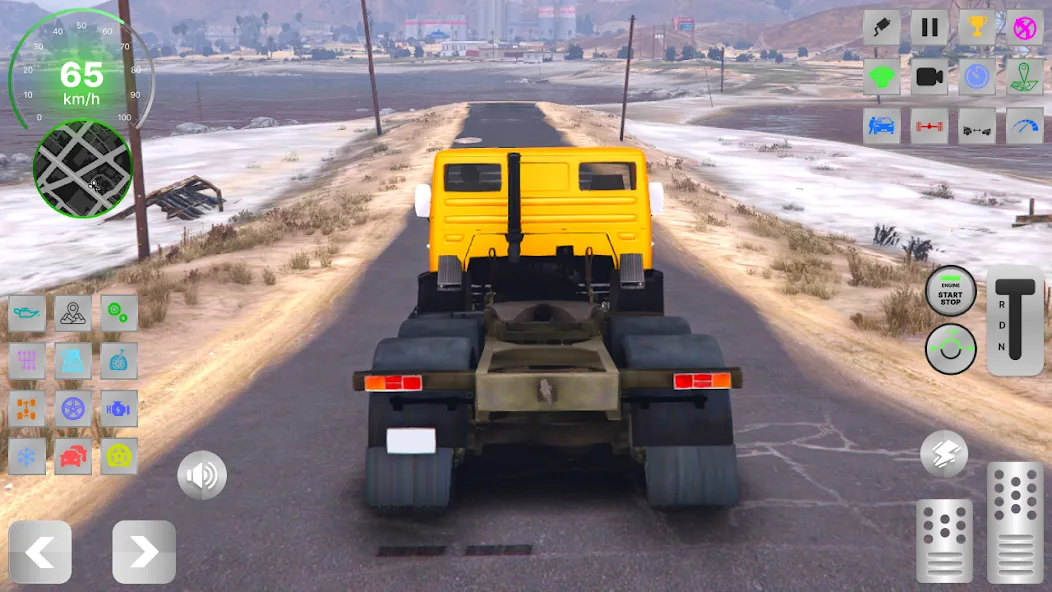 Взломанная KAMAZ: Ultimate Russian Truck [MOD: безлимитные деньги и топливо] на Андроид — скриншот 2