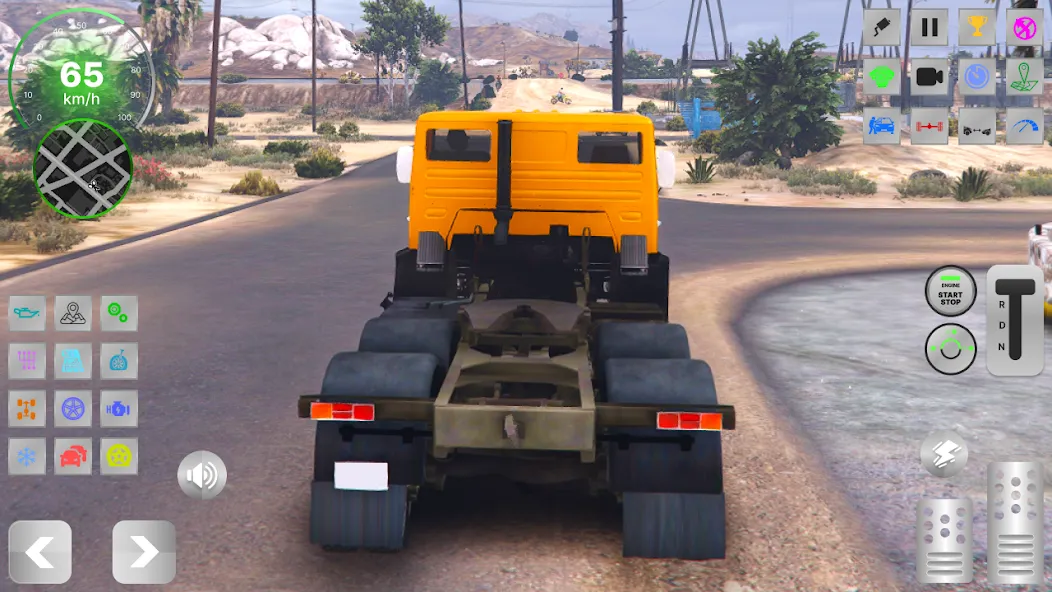 Взломанная KAMAZ: Ultimate Russian Truck [MOD: безлимитные деньги и топливо] на Андроид — скриншот 4