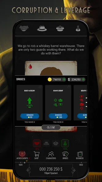 Mafia History [MOD: безлимитные деньги и оружие] (Бесплатно / APK) — скриншот 4
