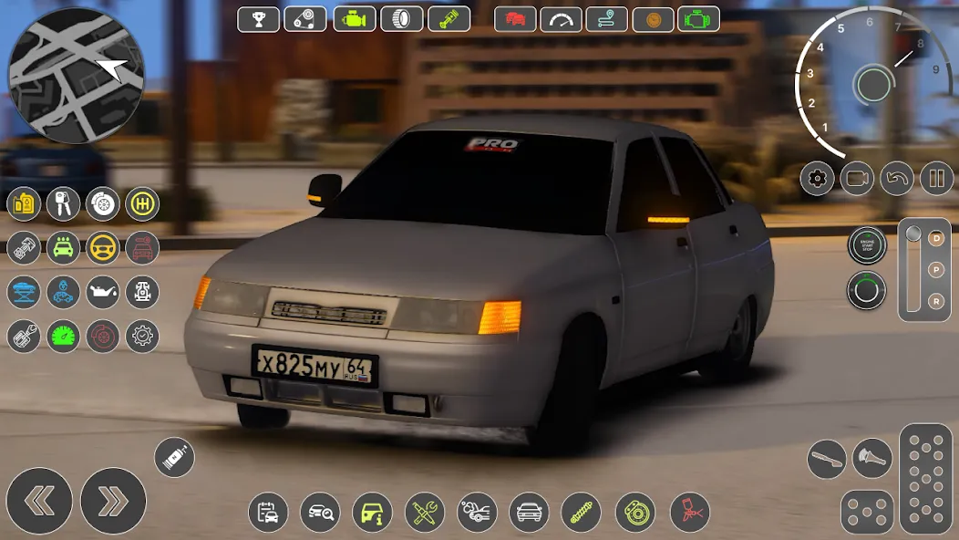 Скачать взлом Lada 2110 Special Unit Race [MOD: безлимитные деньги и все машины] — скриншот 2