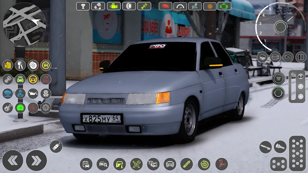 Скачать взлом Lada 2110 Special Unit Race [MOD: безлимитные деньги и все машины] — скриншот 5