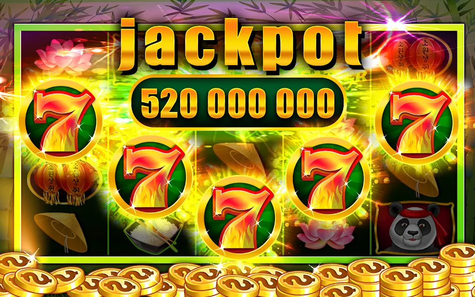 Скачать Slots online: Fruit Machines [MOD: безлимитные монеты и джекпоты] на телефон — скриншот 2