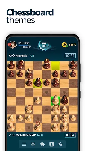 Chess Online [MOD: разблокированы премиум-доски и темы] последняя версия — скриншот 2