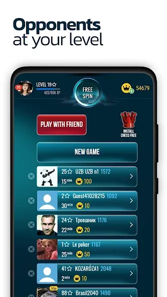 Chess Online [MOD: разблокированы премиум-доски и темы] последняя версия — скриншот 5