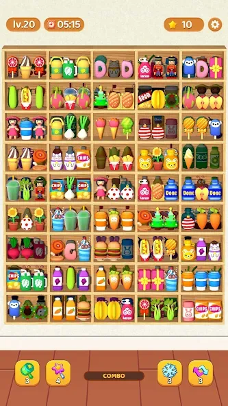 Скачать взлом Goods Sort™ - Sorting Games [MOD: безлимитные деньги и всё открыто] — скриншот 3