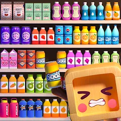 Скачать взлом Goods Sort™ - Sorting Games [MOD: безлимитные деньги и всё открыто]