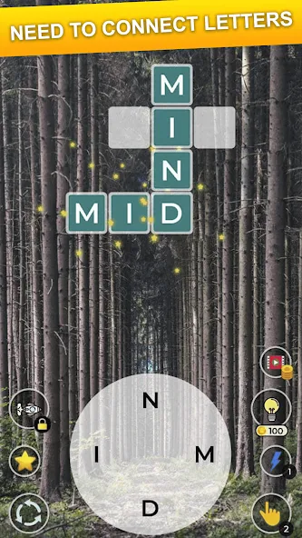 Tricky Words: Word Connect [MOD: без рекламы и все уровни открыты] на Андроид — скриншот 1