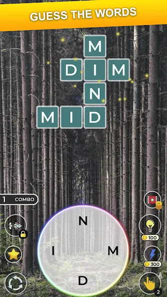 Tricky Words: Word Connect [MOD: без рекламы и все уровни открыты] на Андроид — скриншот 2