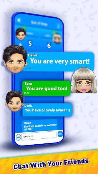 Скачать взлом Quiz Of Kings: Trivia Games [MOD: безлимитные подсказки и монеты] — скриншот 3