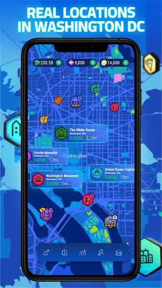 Скачать Landlord Go - Real Estate Game [MOD: безлимитные деньги и недвижимость] на телефон — скриншот 2