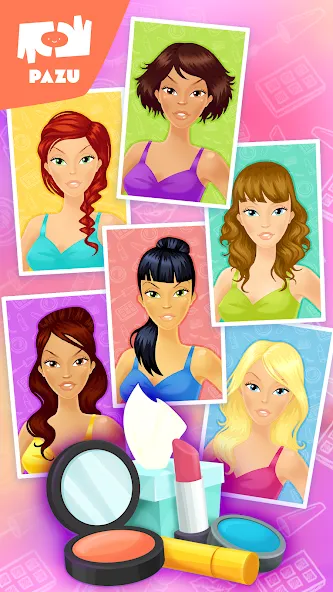 Makeup Girls - Games for kids [MOD: все предметы макияжа разблокированы] (Бесплатно / APK) — скриншот 5