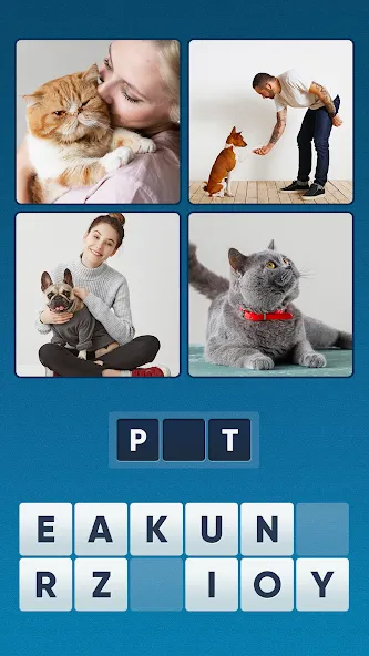 Скачать взлом Guess the Word : Word Puzzle [MOD: открыты все уровни и подсказки] — скриншот 2