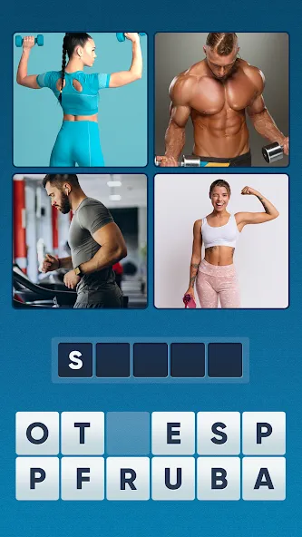 Скачать взлом Guess the Word : Word Puzzle [MOD: открыты все уровни и подсказки] — скриншот 3