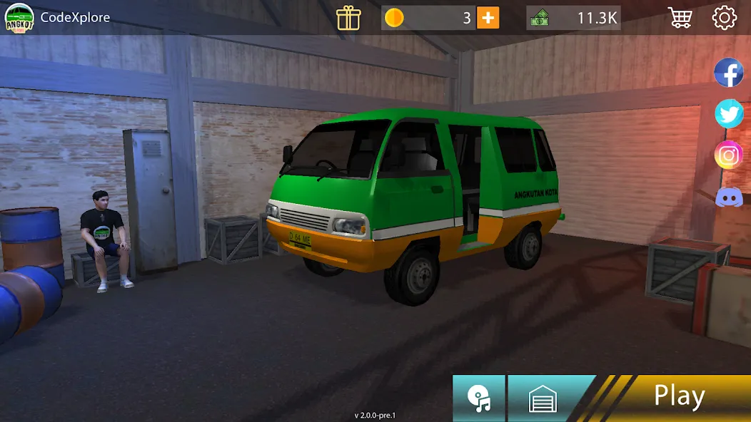 Скачать Angkot d Game [MOD: безлимитные деньги и всё открыто] на телефон — скриншот 2
