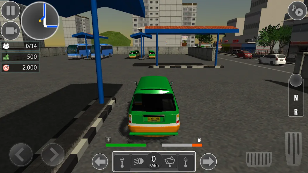 Скачать Angkot d Game [MOD: безлимитные деньги и всё открыто] на телефон — скриншот 4