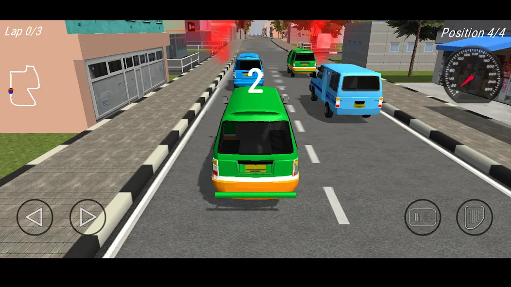Взломанная Angkot : Street Racing [MOD: безлимитные деньги и все машины открыты] на Андроид — скриншот 2