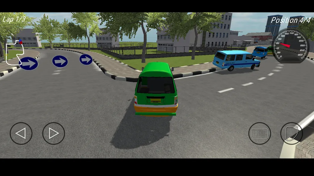 Взломанная Angkot : Street Racing [MOD: безлимитные деньги и все машины открыты] на Андроид — скриншот 3
