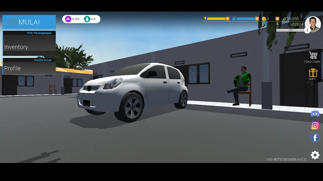 Taxi Online Simulator ID [MOD: безлимитные деньги и быстрые машины] на Андроид — скриншот 5