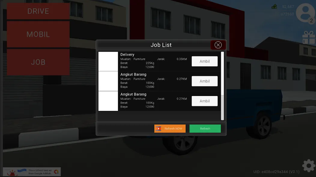 Скачать взлом Pickup Simulator ID [MOD: безлимитные деньги и топливо] — скриншот 2