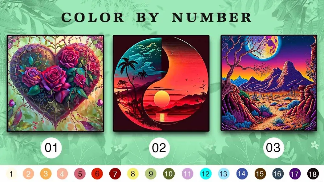 Color Master - Color by Number [MOD: без рекламы и все картинки открыты] последняя версия — скриншот 2