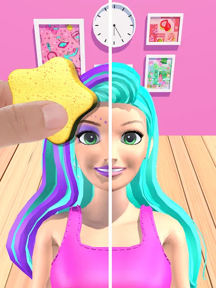 Color Reveal Suprise Doll Game [MOD: безлимитные монеты и все куклы] — Скачать бесплатно (APK) — скриншот 5