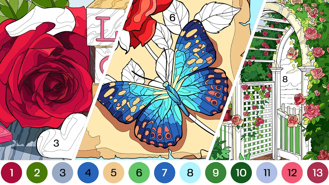 Tap Color Pro: Color By Number [MOD: без рекламы и все раскраски открыты] (Бесплатно / APK) — скриншот 2