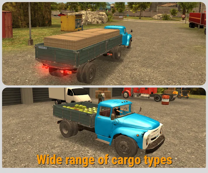 Russian Car Driver ZIL 130 [MOD: безлимитные деньги и топливо] на Андроид — скриншот 3