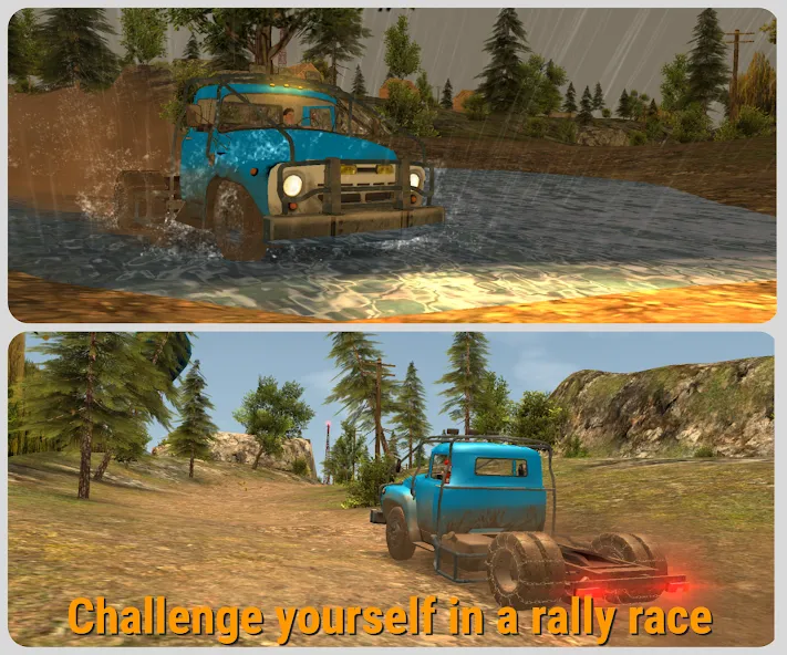 Russian Car Driver ZIL 130 [MOD: безлимитные деньги и топливо] на Андроид — скриншот 5
