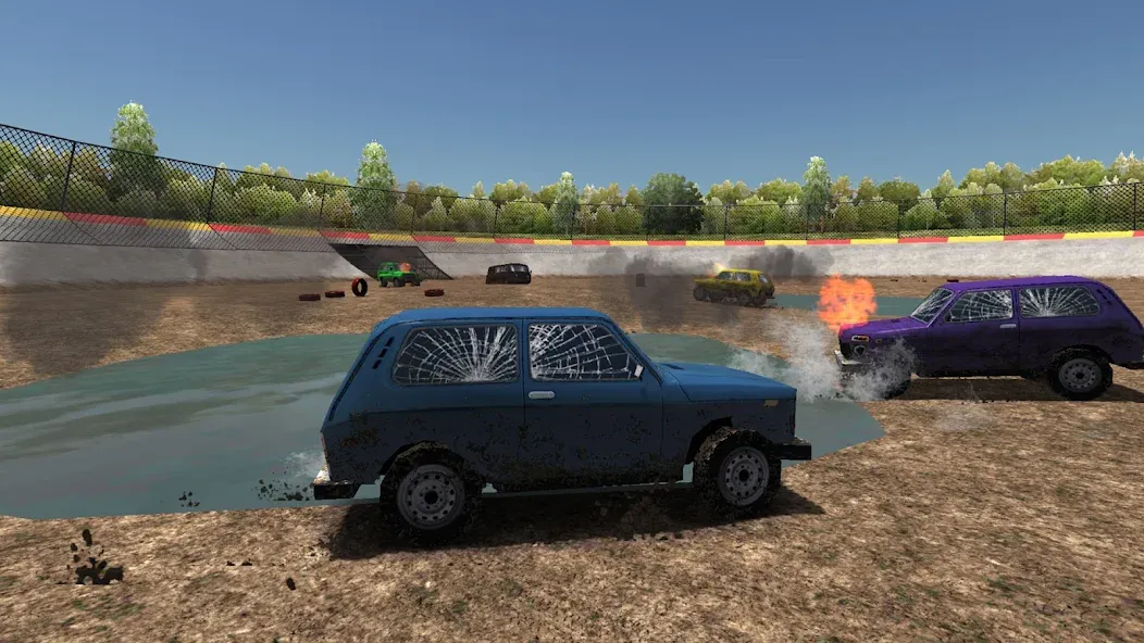 Скачать Car Driver Russian Racing [MOD: безлимитные деньги и все машины открыты] на телефон — скриншот 3