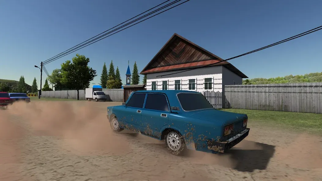 Скачать Car Driver Russian Racing [MOD: безлимитные деньги и все машины открыты] на телефон — скриншот 4
