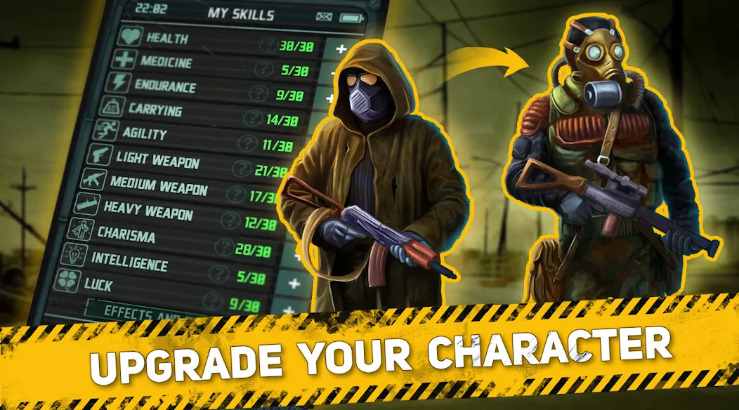 Pocket Survivor: Expansion [MOD: безлимитные ресурсы и открыты все локации] — Скачать бесплатно (APK) — скриншот 1