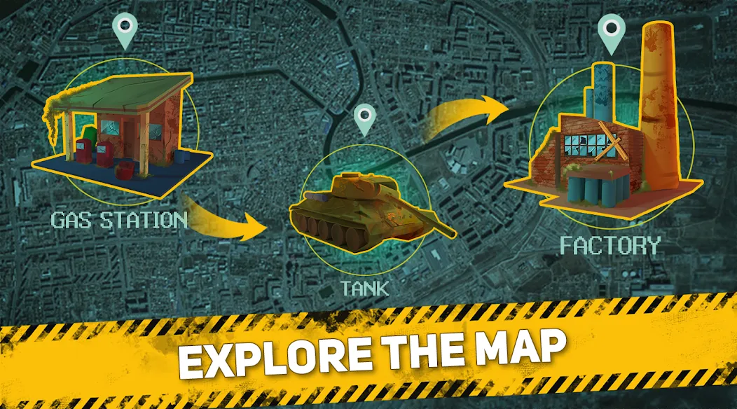 Pocket Survivor: Expansion [MOD: безлимитные ресурсы и открыты все локации] — Скачать бесплатно (APK) — скриншот 3