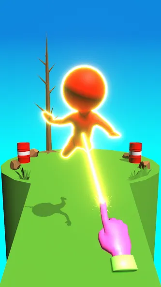Magic Finger 3D [MOD: безлимитные деньги и все уровни] на Андроид — скриншот 1