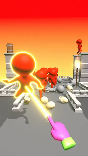 Magic Finger 3D [MOD: безлимитные деньги и все уровни] на Андроид — скриншот 3
