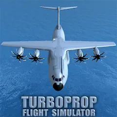 Скачать взлом Turboprop Flight Simulator [MOD: безлимитные деньги и все самолёты]