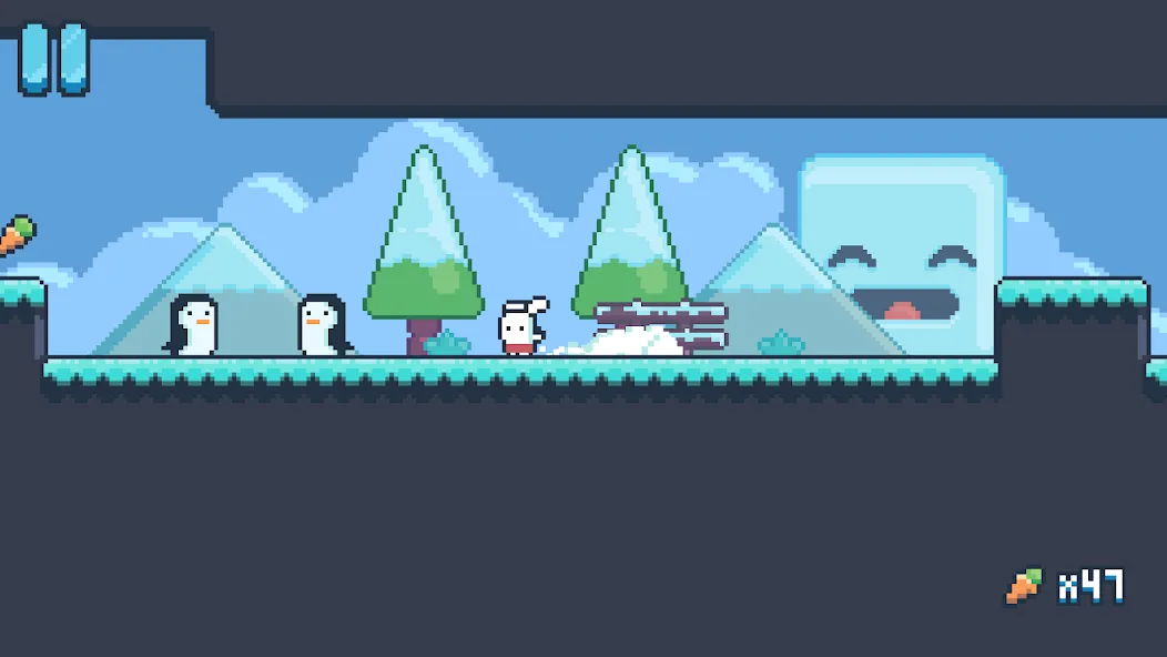 Скачать взлом Yeah Bunny! [MOD: бесконечные жизни и монеты] — скриншот 5