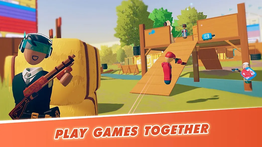 Rec Room - Play with friends! [MOD: игра с друзьями без ограничений] на Андроид — скриншот 1