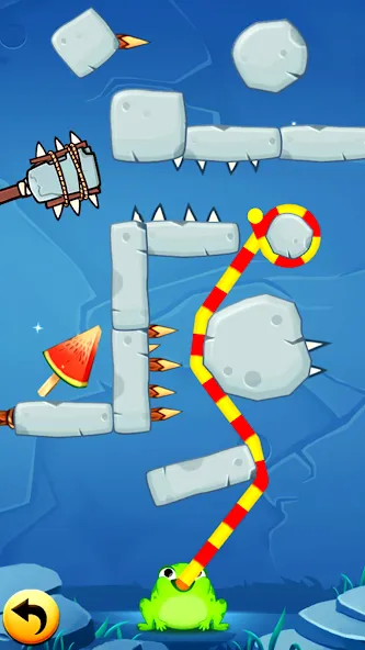 Скачать Frog Thife: Candy Thief Puzzle [MOD: безлимитные деньги и все уровни открыты] — скриншот 4