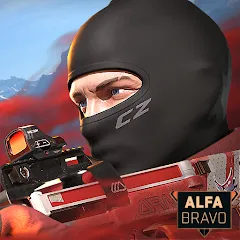 Взломанная Combat Master Mobile FPS [MOD: бесконечные патроны и улучшенное оружие] на Андроид