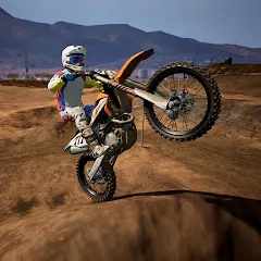 Скачать взлом Dirt MX Bikes KTM Motocross 3D [MOD: безлимитные деньги и открыты все уровни]