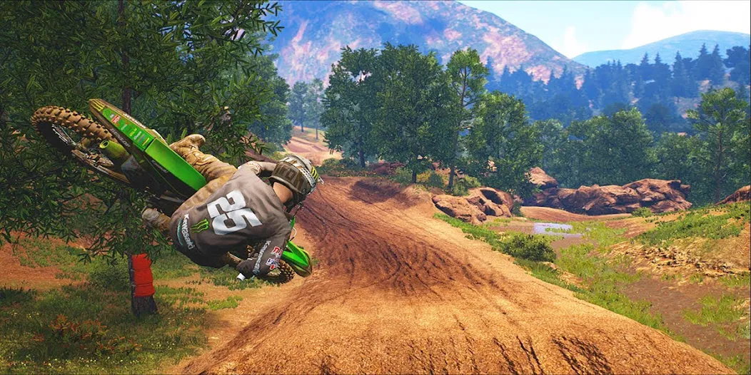 Взломанная KTM MX Dirt Bikes Unleashed 3D [MOD: безлимитные деньги и все мотоциклы] на Андроид — скриншот 5