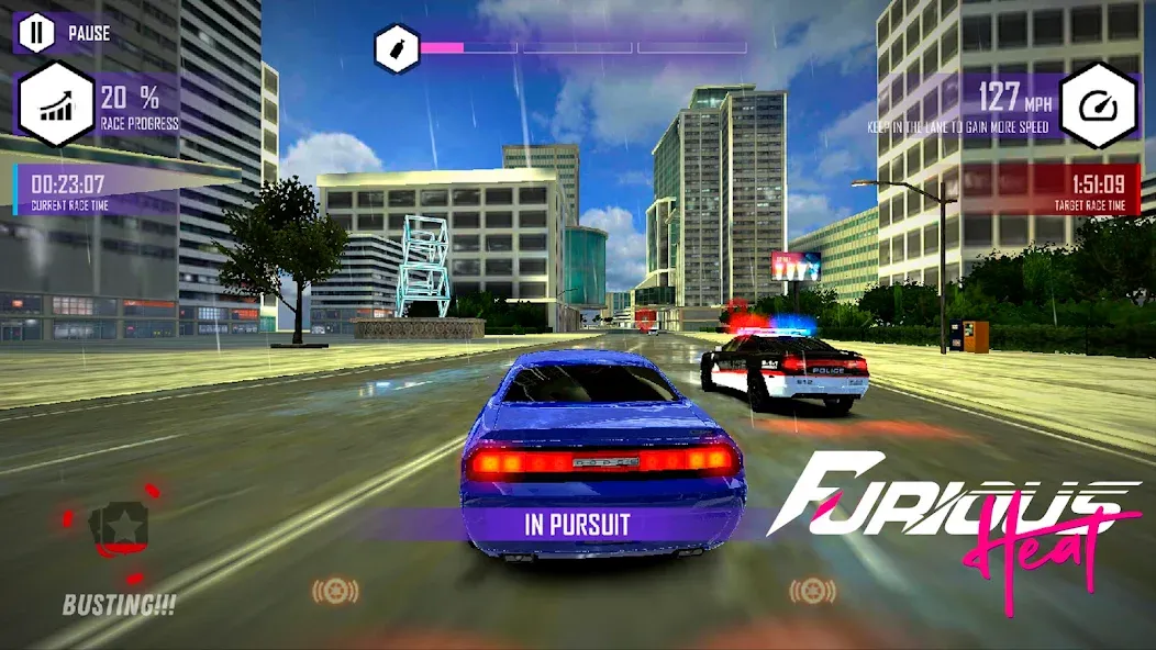 Скачать Furious: Heat Racing 2024 [MOD: безлимитные деньги и открыты все машины] на телефон — скриншот 1