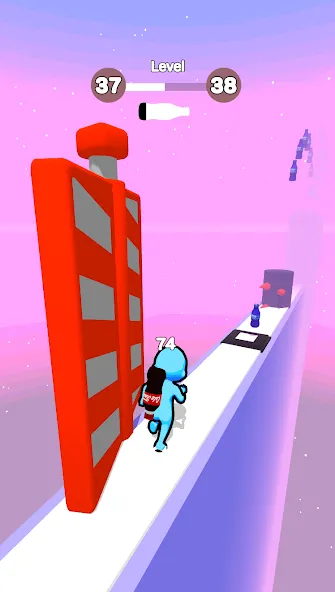 Скачать Soda Rush no wifi games [MOD: без рекламы и много монет] на телефон — скриншот 2