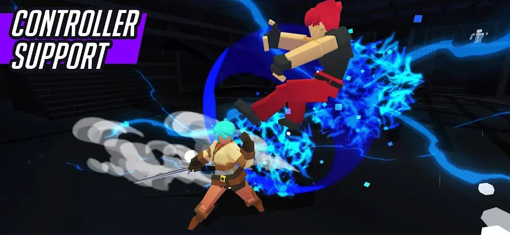 Скачать Vita Fighters [MOD: разблокированы все бойцы и режимы] на телефон — скриншот 3