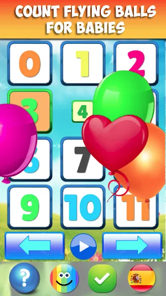 Numbers for kids 1 to 10 Math [MOD: все числа и задания открыты] — Скачать бесплатно (APK) — скриншот 2