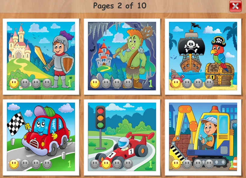 Kids puzzles - 3 and 5 years [MOD: открыты все пазлы и уровни] на Андроид — скриншот 4