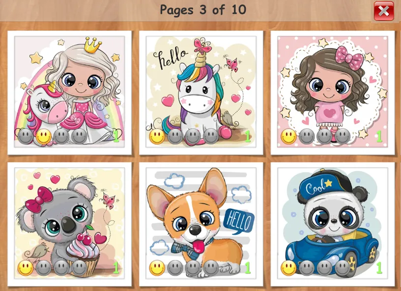Kids puzzles - 3 and 5 years [MOD: открыты все пазлы и уровни] на Андроид — скриншот 5