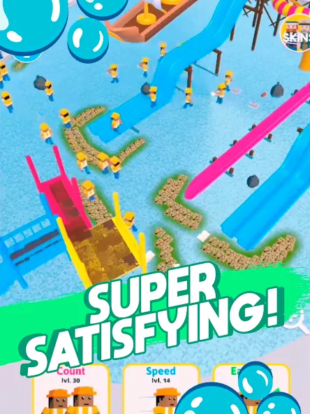Cleaning Idle [MOD: безлимитные деньги и всё открыто] (Бесплатно / APK) — скриншот 5